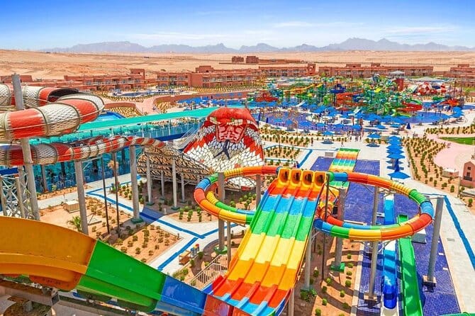 Makadi Water World Aqua Park – 50 Wasserrutschen & All-Inclusive Tagesticket